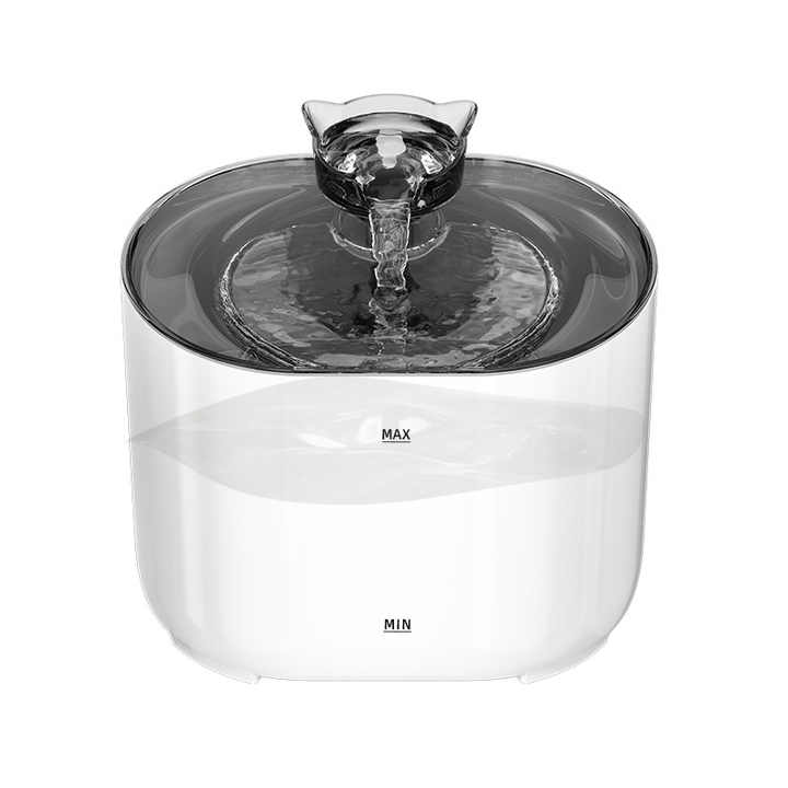 Intelligent Cats & Dogs Fountain Pro: Motion-Activated Flow, 180° Detection & 2L Circulation System - Low Energy & Dishwasher Safe