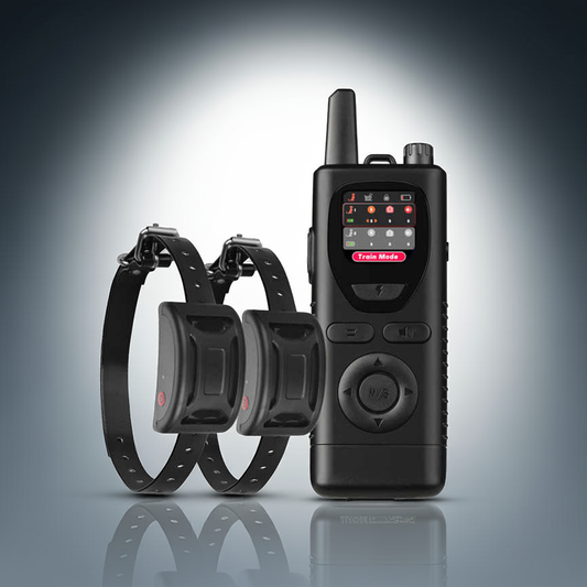 2-in-1 Wireless Dog Fence & No-Bark Collar - 300M Range & IP67 & 2-Dog System
