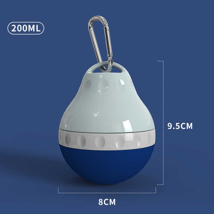 Collapsible Pet Water Bottle Portable Outdoor Cat/Dog Feeder & Water Dispenser