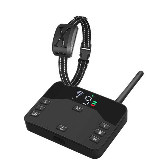 Dual Dog Wireless Fence (2025) - 985ft Electric Fence & Waterproof Training Collar