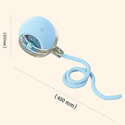Smart Bouncing Ball - Self-Rolling Chew Proof Toy for Dogs & Cats, Automatic Pet Entertainment Ball with Jumping Motion