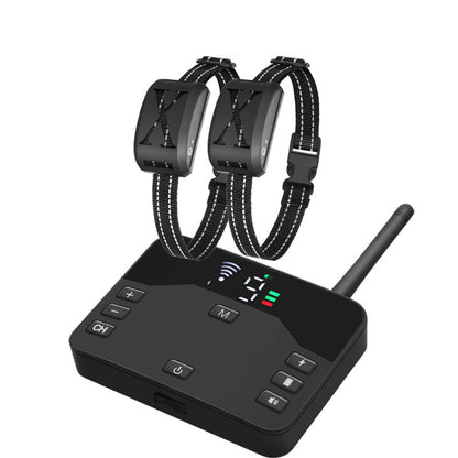 Dual Dog Wireless Fence (2025) - 985ft Electric Fence & Waterproof Training Collar